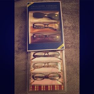 2 packs of reader glasses- 6 pairs total